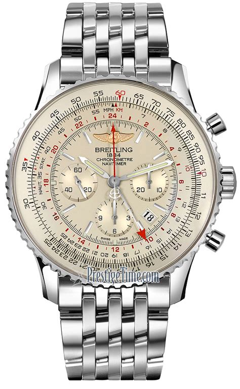 ab0441211g1a1 Breitling Navitimer 1 B04 Chronograph GMT 48 